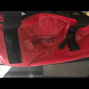 Red Coleman bag